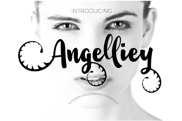 Angelliey: A Modern Calligraphy Font That Feels Like Hand-Drawn Magic