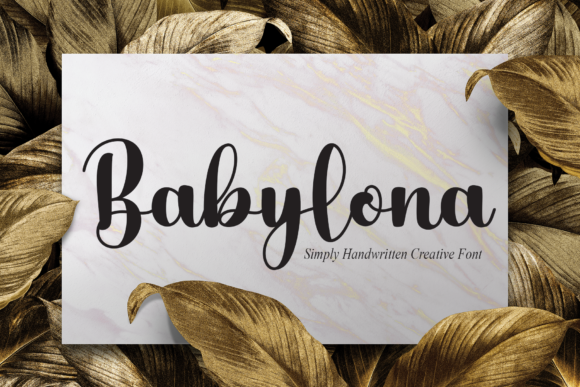 Babylona: A Handwritten Font That Makes Your Brand Feel Human