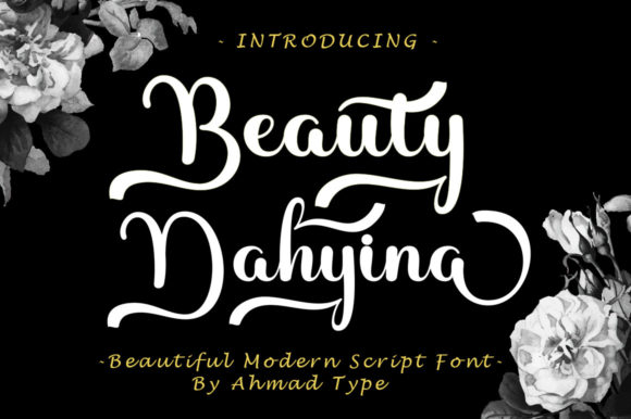 Beauty Dahyina: A Handwritten Font That Feels Like Your Best Creative Instinct