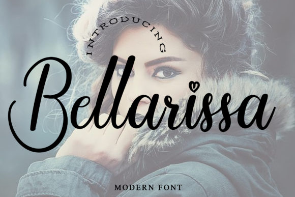 Bellarissa: A Script Font That Elevates Campaign Visuals