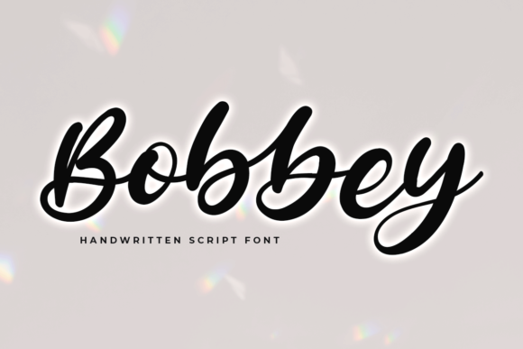 Bobbey: A Script Font That Feels Like a Handwritten Invitation