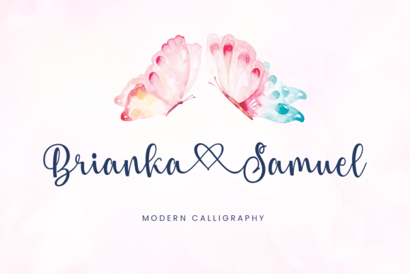 Brianka Samuel: A Handwritten Font That Feels Like Real Life