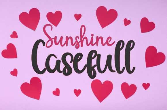 Casefull Sunshine: A Delicate Script Font for Thoughtful Editorial Moments