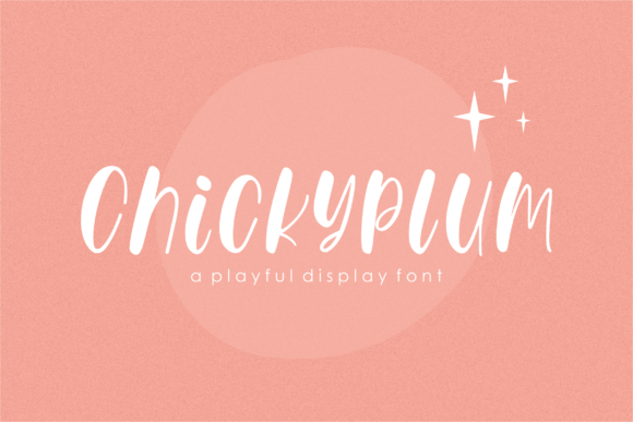 Chickyplum: A Handwritten Font That Feels Like a Signature