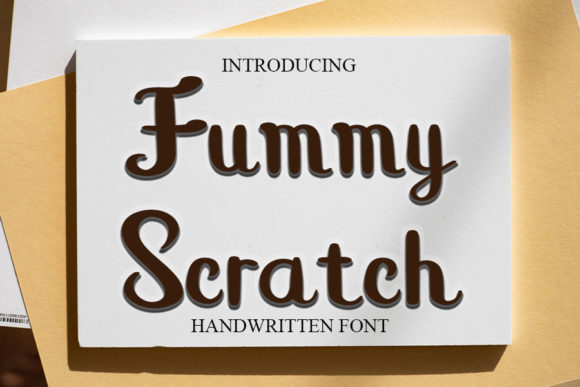 Fummy Scratch: A Handwritten Font That Makes Your Campaign Feel Human