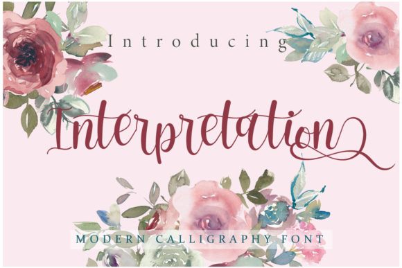 Interpretation: A Timeless Script Font for Editorial Design