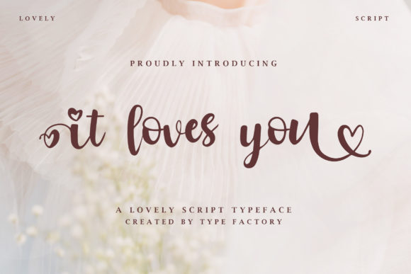 It Loves You: A Classy Script Font for Real Business Branding
