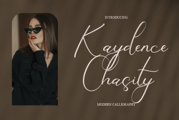 Kaydence Chasity: A Handwritten Typeface That Elevates Digital Branding