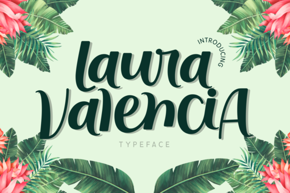 Laura Valencia: A Handwritten Font That Feels Like a Thoughtful Pause