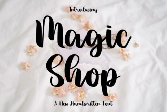 Magic Shop: A Handwritten Font That Converts Scroll Into Stop
