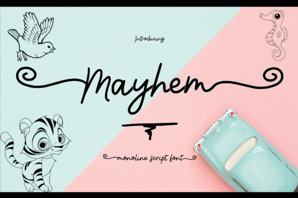 Mayhem Script Font for Professional Branding