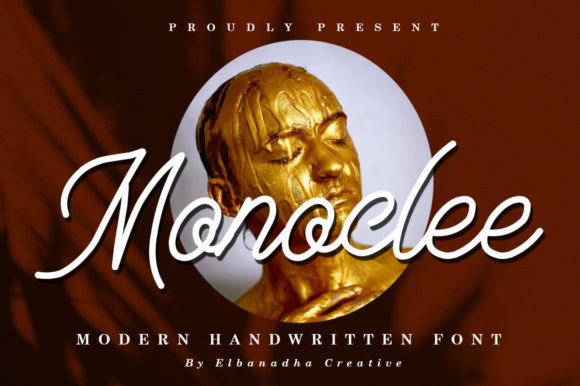 Monoclee: A Timeless Script Font for Crafters and Designers