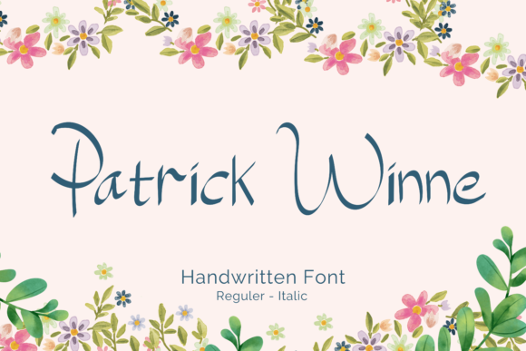 Patrick Winne: A Font That Breathes Romance Into Every Project
