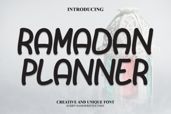 Ramadan Planner: A Simple Script Font That Elevates Your Brand