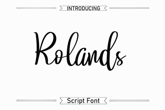 Rolands: A Thoughtful Script Font for Editorial Calm