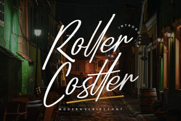 Roller Costter: A Handwritten Script Font That Elevates Digital Branding