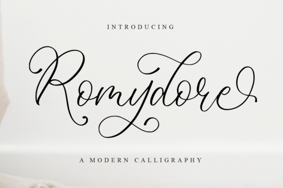 Romydore: A Thoughtful Handwritten Font for Brand Moments That Matter