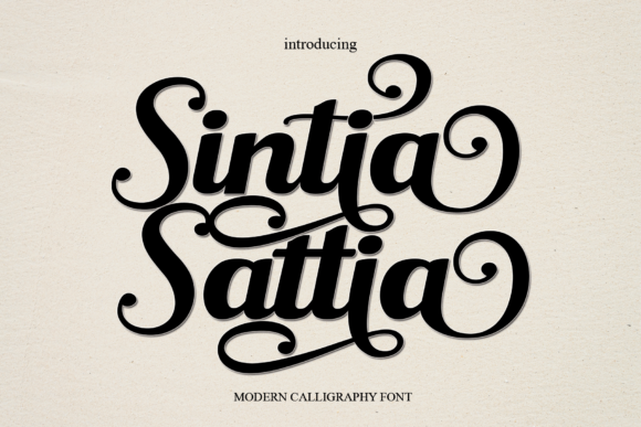 Sintia Sattia: A Handmade Script Font That Elevates Your Brand
