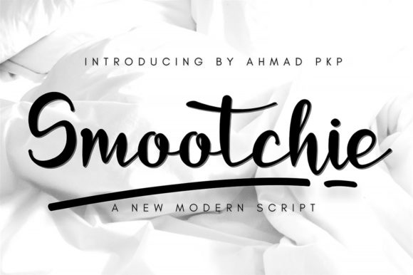Smootchie: A Script Font That Elevates Branding