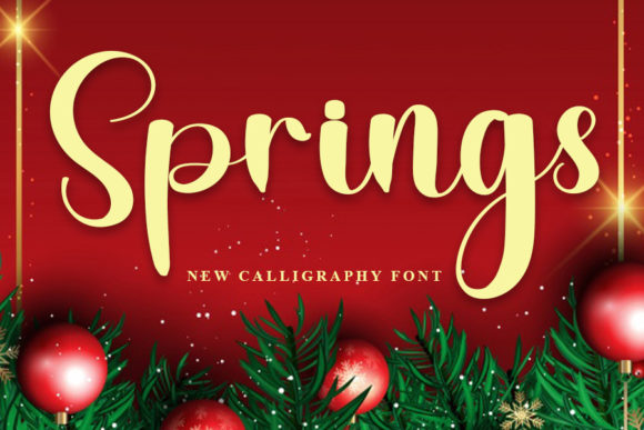 Spings: A Refined Script Font for Scroll-Stopping Brand Content