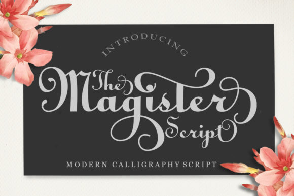 The Magister: A Thoughtful Script Font for Editorial Moments